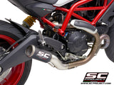 SC Project CR-T Slip-On Exhaust for Ducati Monster 797 2017-20