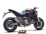 SC Project S1 Slip-On Exhaust for Ducati Monster 821 2018-21