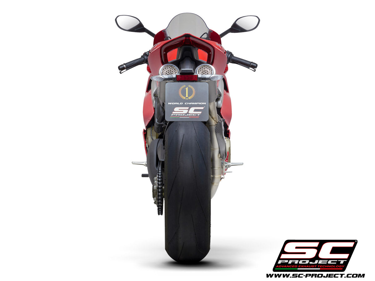 SC Project CR-T M2 Half-System 2-1-2 For Ducati Panigale V4 S 2019-20