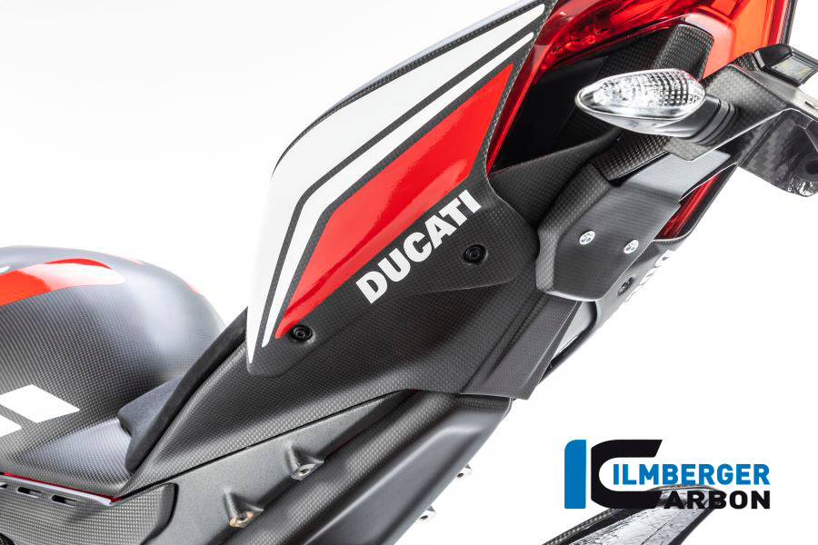 Ilmberger Carbon Fibre Rear Undertray For Ducati Panigale V4 S 2022