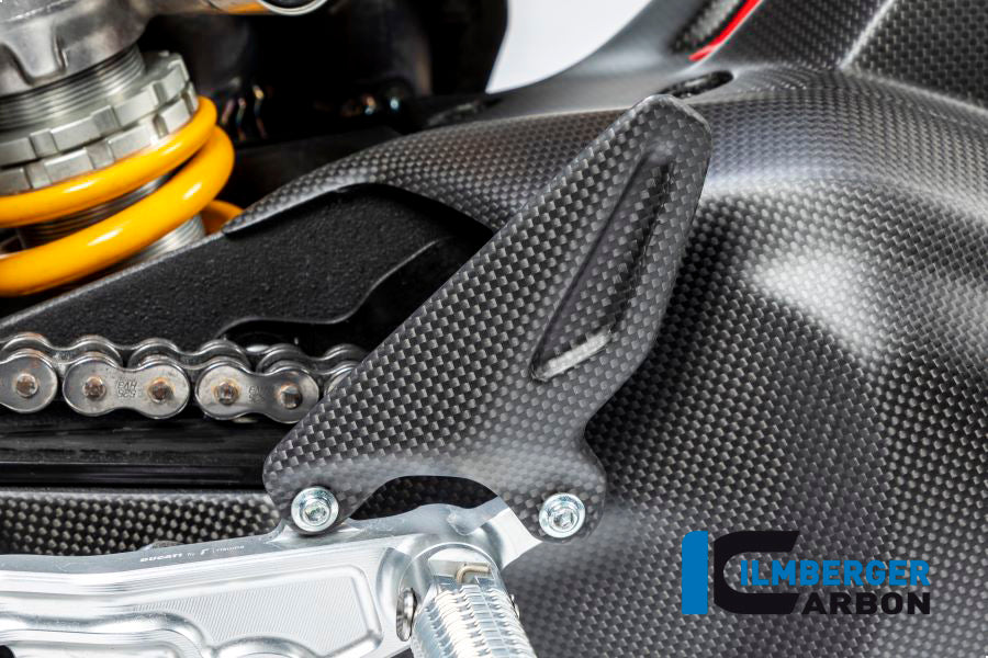 Ilmberger Carbon Fibre Left Heel Guard For Ducati Panigale V2