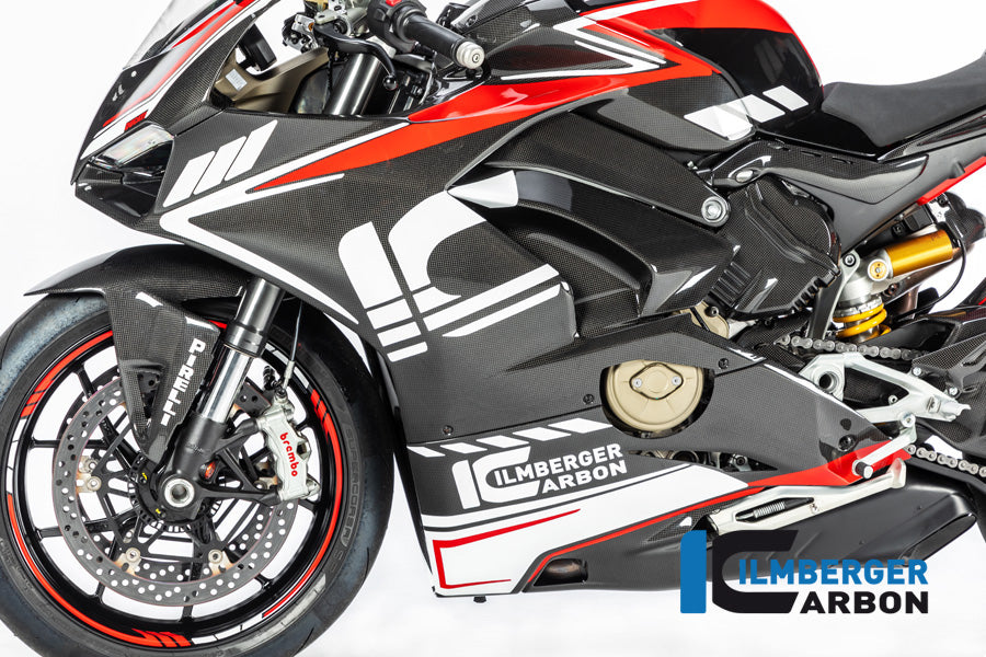 ILMBERGER LEFT FAIRING SIDE PANEL (GLOSS) FOR DUCATI PANIGALE V4/V4S