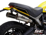 SC Project 70s Conical Slip-On Exhaust for Ducati Scrambler 1100 2018-19