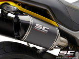 SC Project MTR Slip-On Exhaust for Ducati Scrambler 1100 2018-19