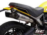 SC Project S1 Slip-On Exhaust for Ducati Scrambler 1100 2018-19