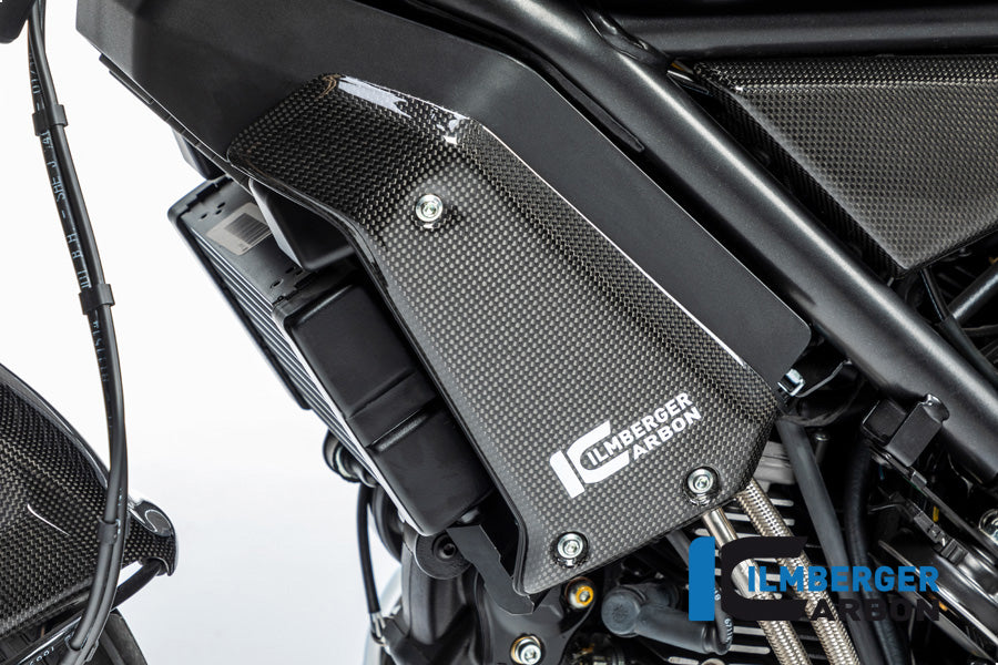 Ilmberger Carbon Fibre Left Radiator Cover For Ducati Scrambler 1100 2017-22