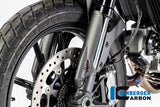 Ilmberger Carbon Fibre Left Standpipe Cover For Ducati Scrambler Icon 2016-22
