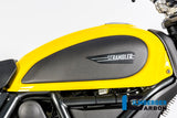 Ilmberger Carbon Fibre Right Tank Cover For Ducati Scrambler Icon 2016-22