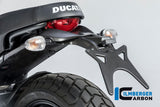 Ilmberger Carbon Fibre Number Plate Holder For Ducati Scrambler Icon 2016-22