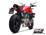 SC Project CR-T M2 2-1 Full Exhaust System for Ducati Streetfighter V4 2021-22
