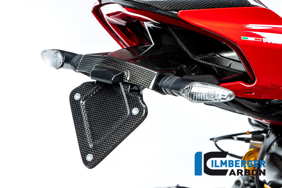 Ilmberger Carbon Fibre Number Plate Holder For Ducati Streetfighter V4 2020-22