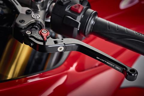 ASV F3 Short Brake & Clutch Lever Set For Ducati Panigale V4 – Black Shorty