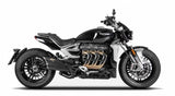 Zard Stainless Steel Racing Slip-On Exhaust for Triumph Rocket 3