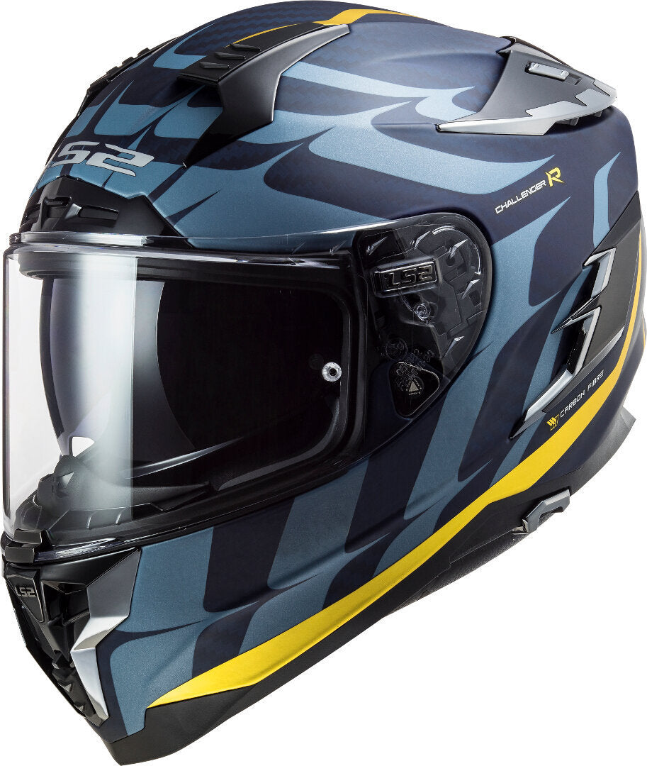 Casco ls2 best sale ff327 challenger carbon