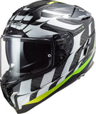 LS2 FF327 Challenger Flames Carbon Helmet