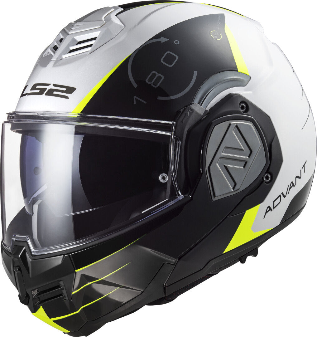 LS2 FF906 Advant Codex Helmet XS White/Black - Main Image