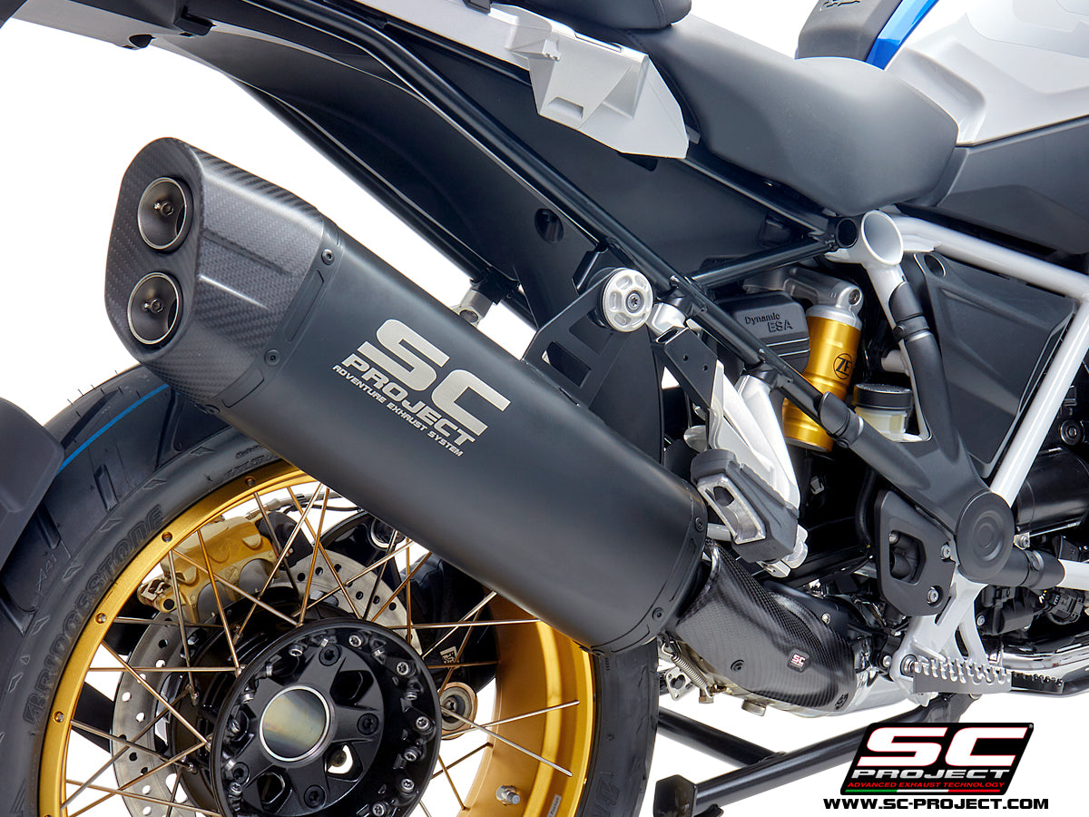 SC Project Adventure Slip-On Exhaust for BMW R 1250 GS (2019-2022)