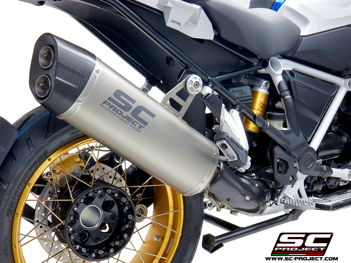SC Project Adventure Slip-On Exhaust for BMW R 1250 GS 2020-23