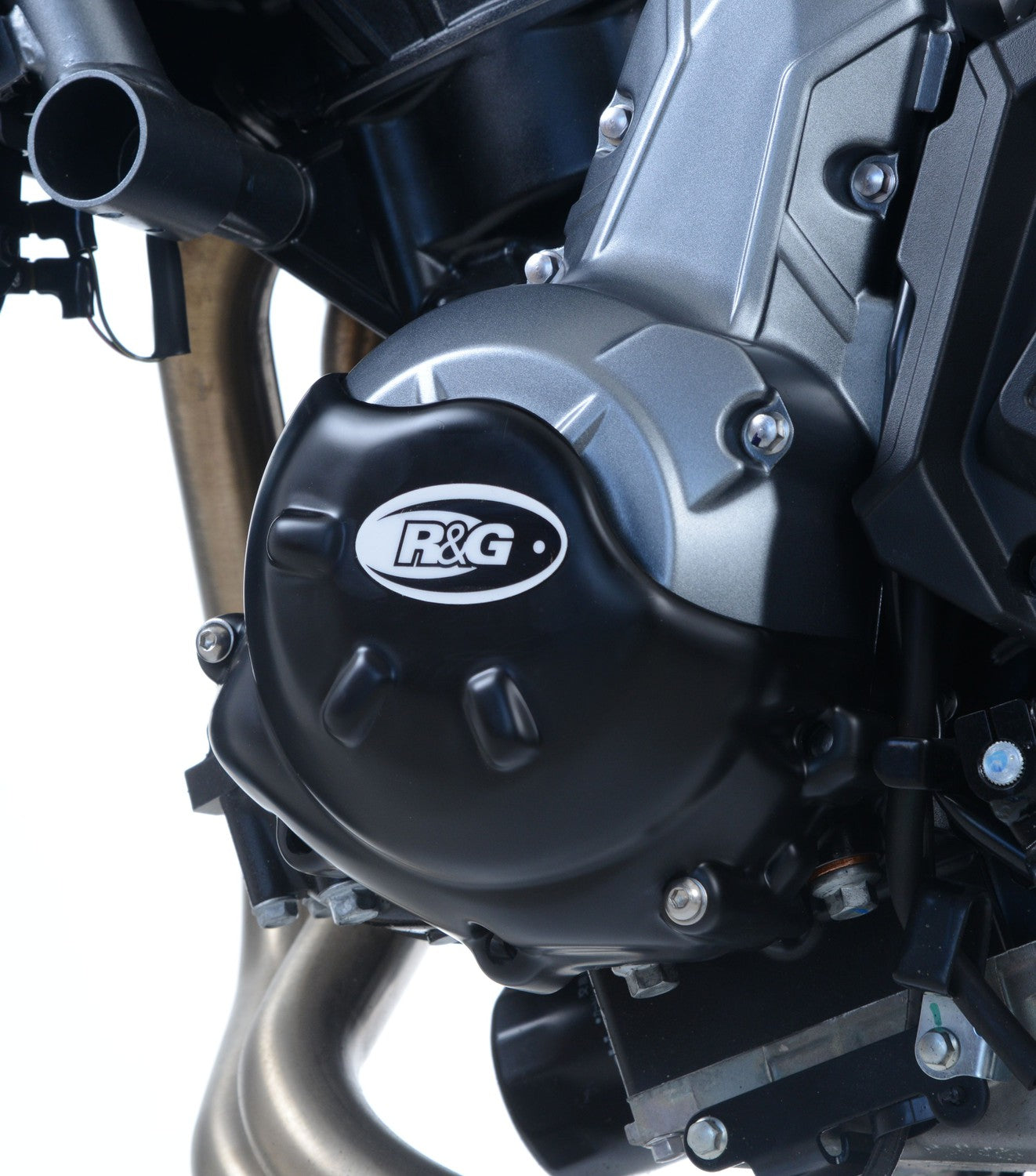 R&G Left Slash Cut Engine Case Cover for Kawasaki Z650