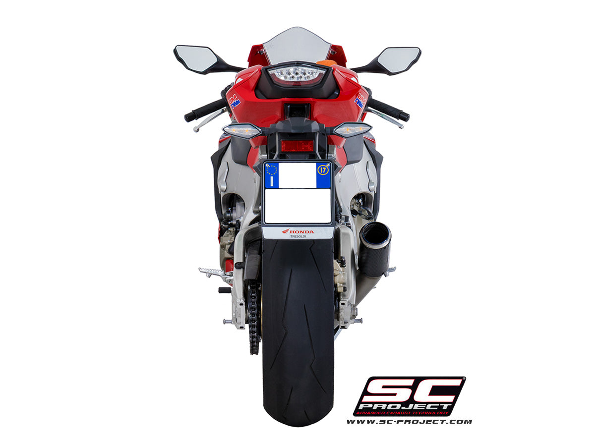 SC Project CR-T High Position Slip-On Exhaust for Honda CBR 1000RR 2017-19