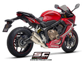 SC Project Twin CR-T Full Exhaust System for Honda CBR 650R 2019-20