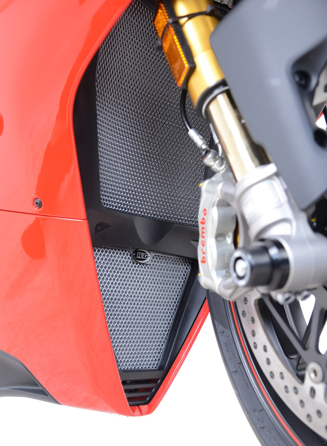 R&G Radiator Guard and Oil Cooler Guard Kit for Ducati Panigale V4