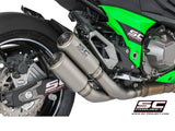 SC Project Twin CR-T Slip-On Exhaust for Kawasaki Z800