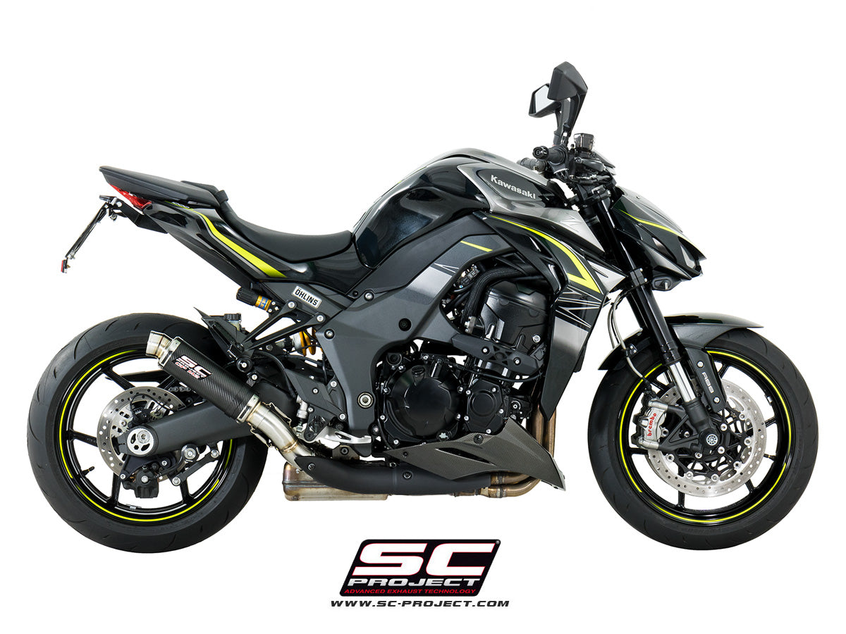 SC Project GP-M2 Slip-On Exhaust for Kawasaki Z1000 2017-20