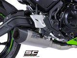SC Project SC1-R GT Full Exhaust System for Kawasaki Ninja 650 2017-19