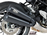 SC Project Twin Conic 70'S Slip-On Exhaust for Kawasaki Z900RS