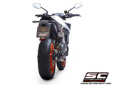 SC Project CR-T M2 Slip-On Exhaust for KTM Duke 790 2018-20