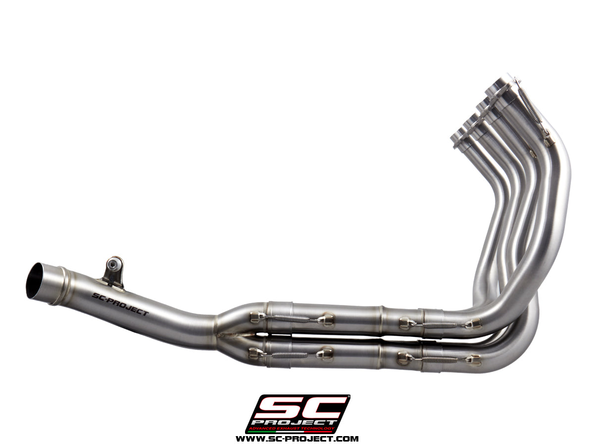 Kawasaki Z900 with SC Project full titanium exhaust and manifold #wear