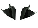 Motocomposites Lower Wings in 100% Carbon Fiber for Kawasaki Ninja H2