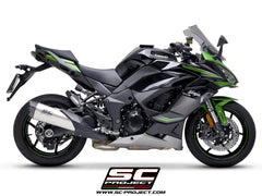 SC Project SC1 R Slip On Exhaust for Kawasaki Ninja 1000SX 2021 23