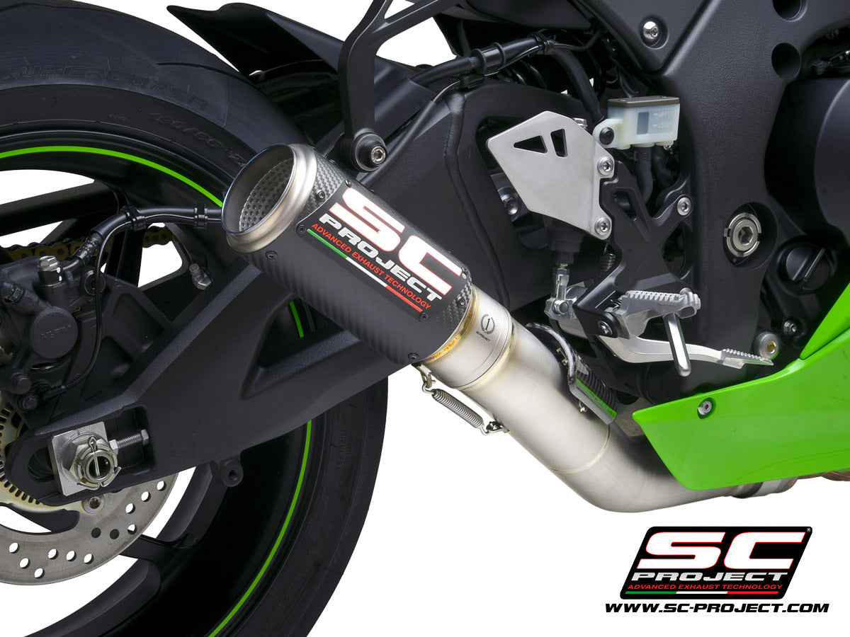 SC Project CR-T Slip-On Exhaust for Kawasaki ZX-10R 2021-23
