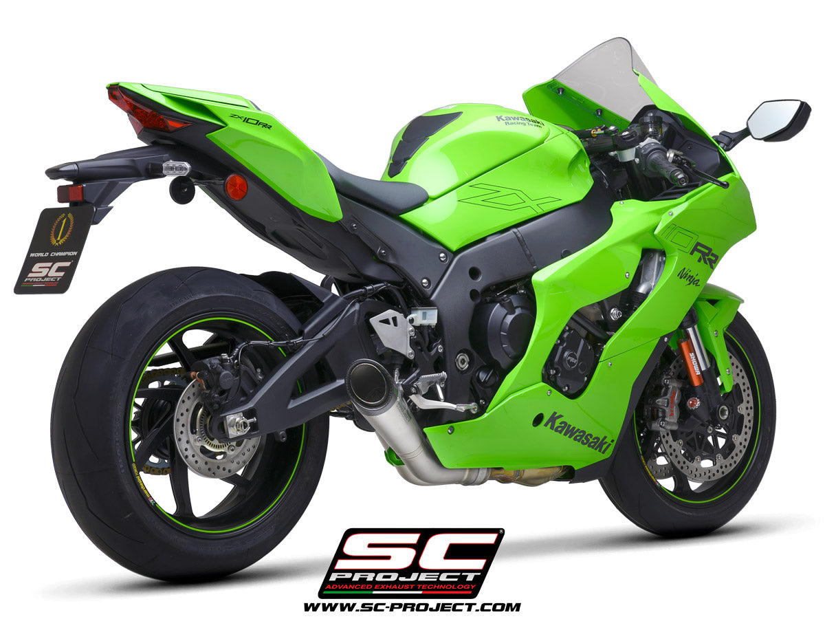 SC Project S1 Slip-On Exhaust for Kawasaki ZX-10R 2021-23