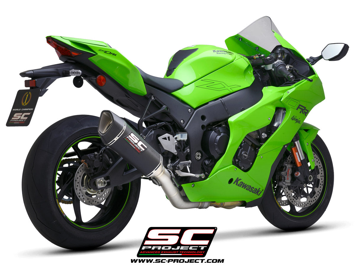 SC Project SC1-R Slip-On Exhaust for Kawasaki ZX-10R 2021-23
