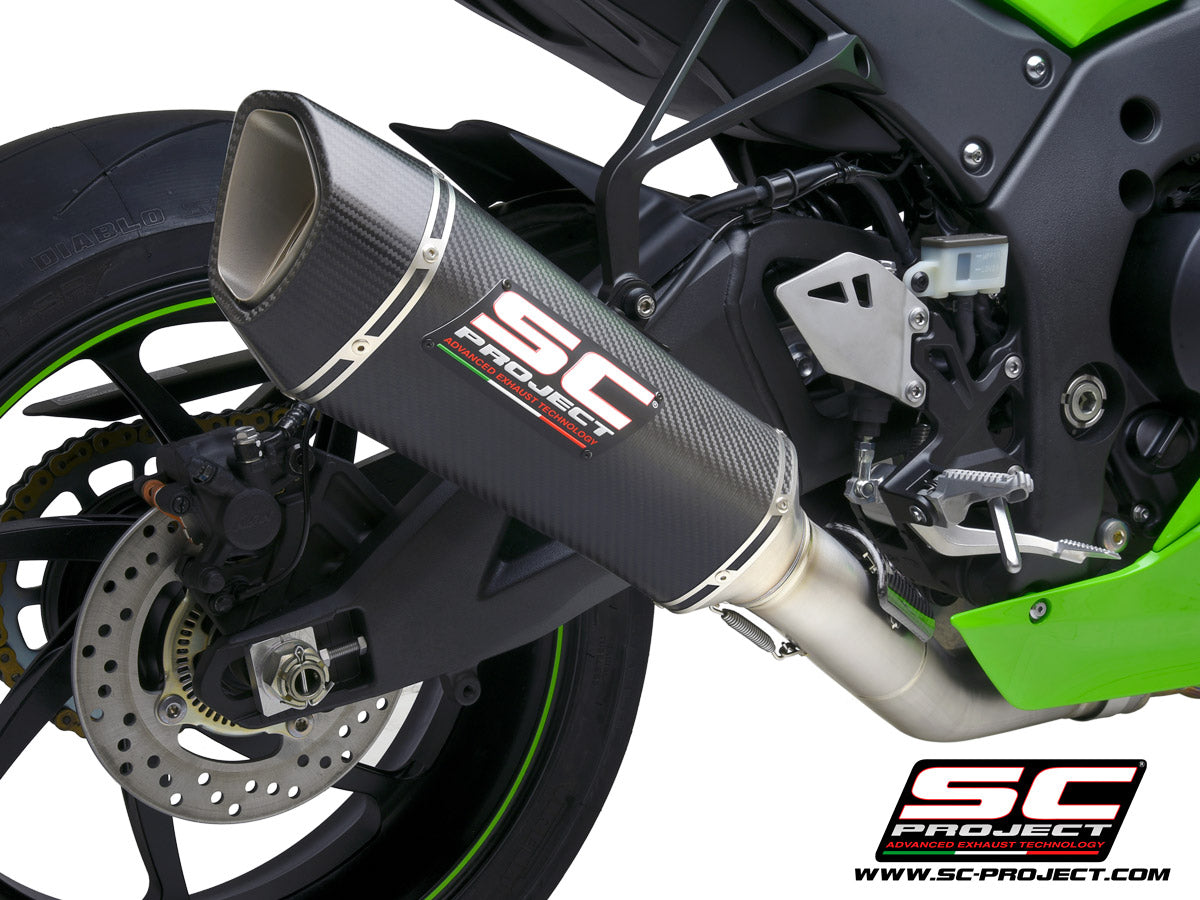 SC Project SC1-R Slip-On Exhaust for Kawasaki ZX-10R 2021-23