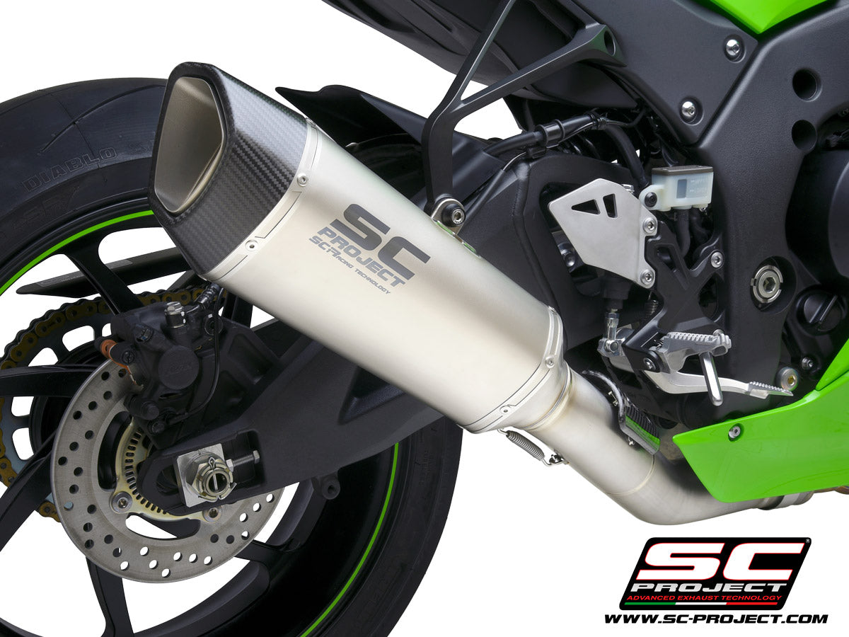 SC Project SC1-R Slip-On Exhaust for Kawasaki ZX-10R 2021-23