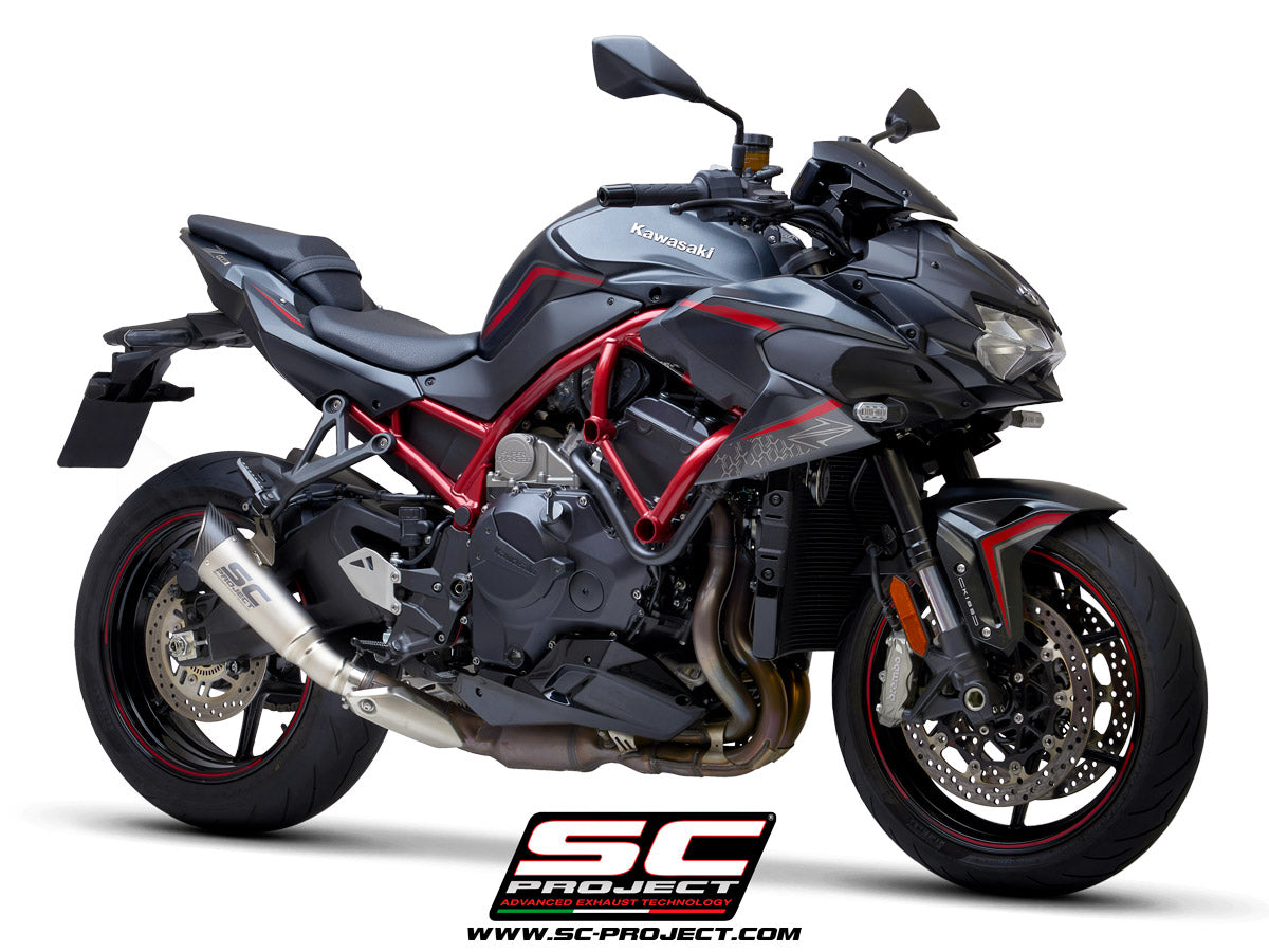 SC Project S1 Slip-On Exhaust for Kawasaki Z H2 2020-23