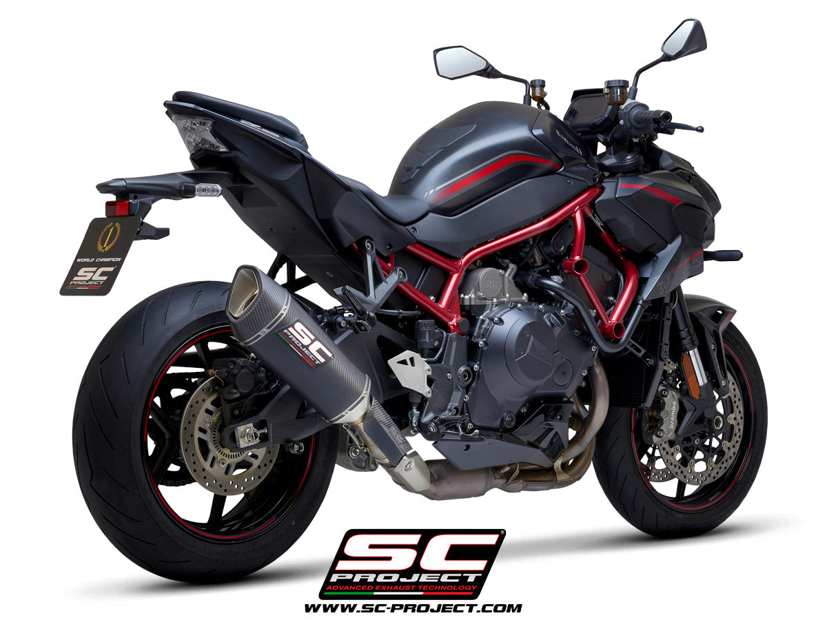 SC Project SC1-R Slip-On Exhaust for Kawasaki Z H2 2020-23