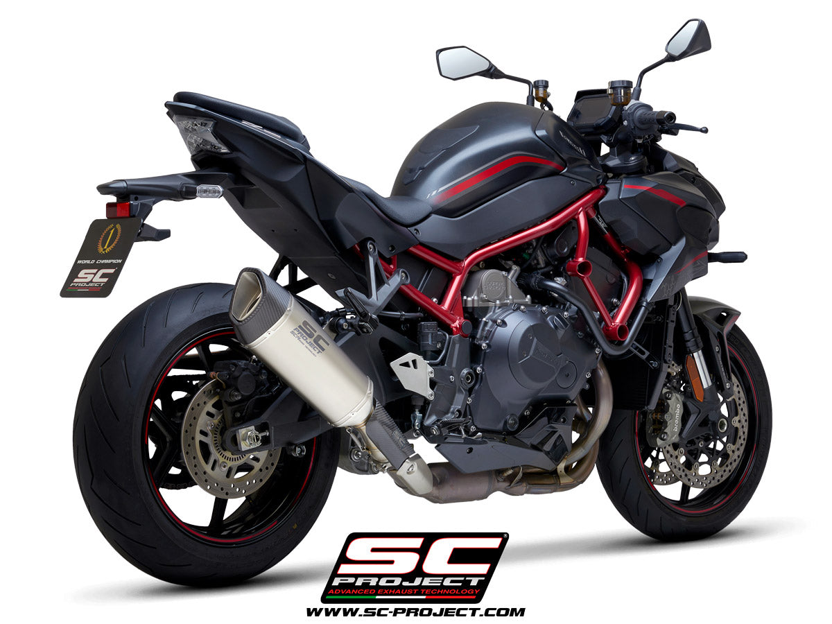 SC Project SC1-R Slip-On Exhaust for Kawasaki Z H2 2020-23