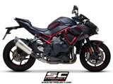 SC Project SC1-R Slip-On Exhaust for Kawasaki Z H2 2020-23