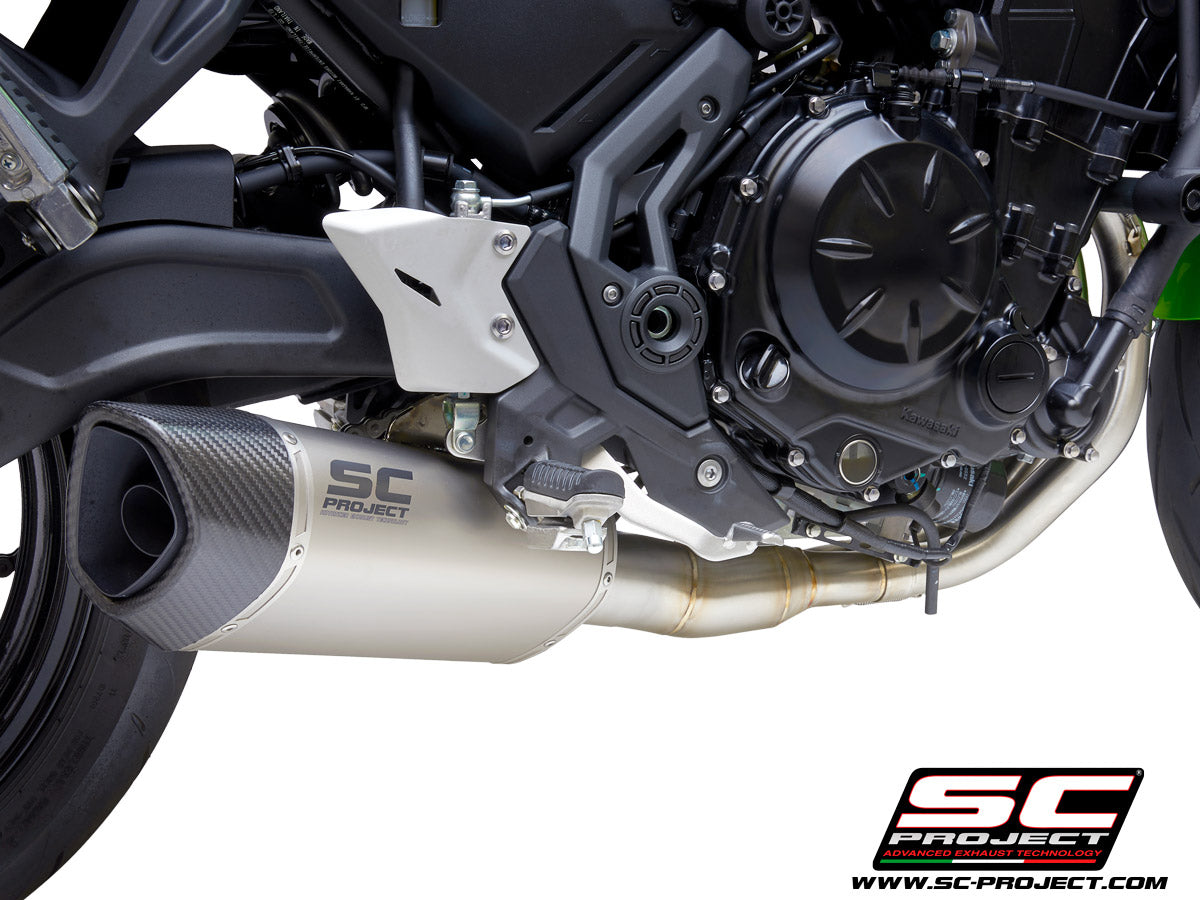 SC Project SC1-R GT Full Exhaust System for Kawasaki Ninja 650 2021-22