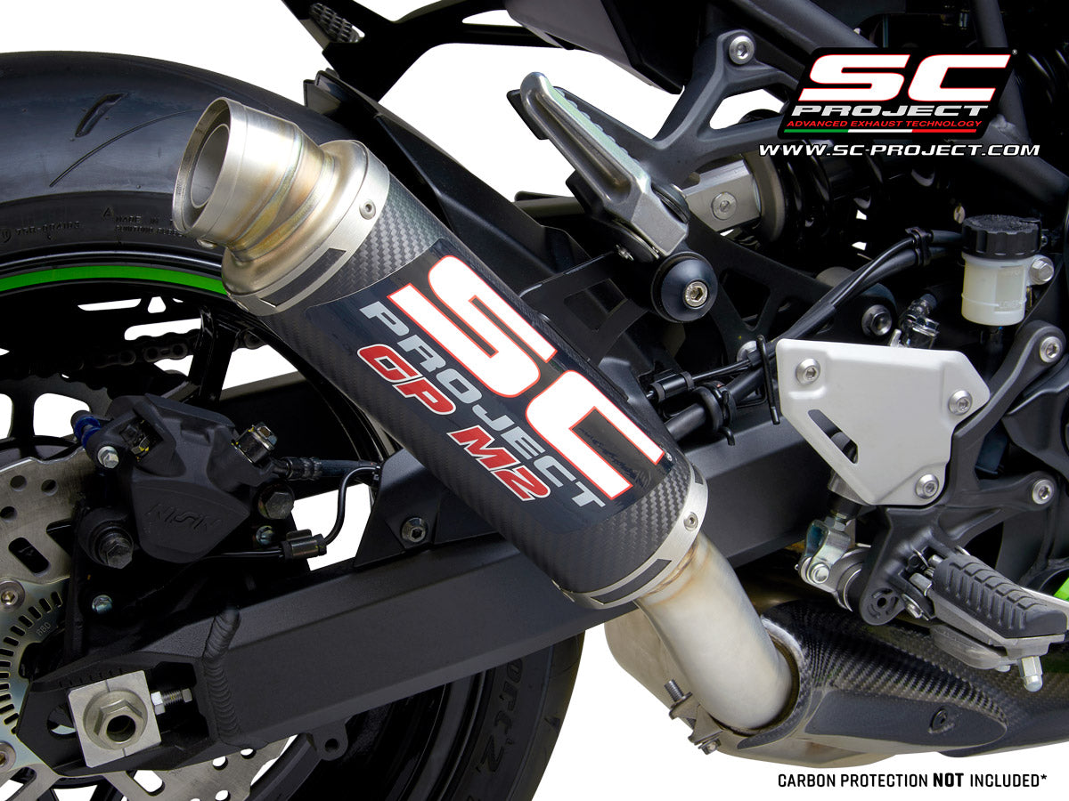SC Project GP-M2 Slip-On Exhaust for Kawasaki Z900 2020-23