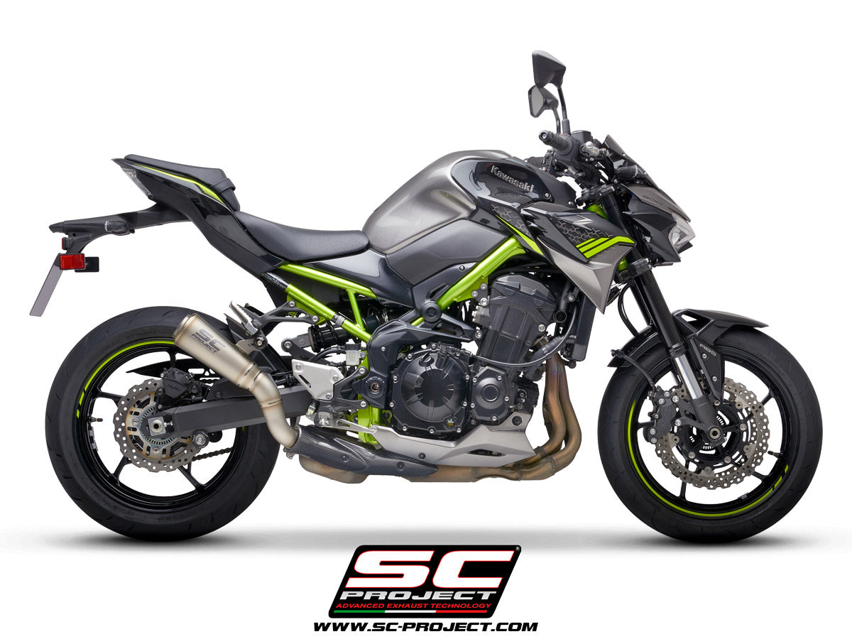 SC Project S1-GP Slip-On Exhaust for Kawasaki Z900 2020