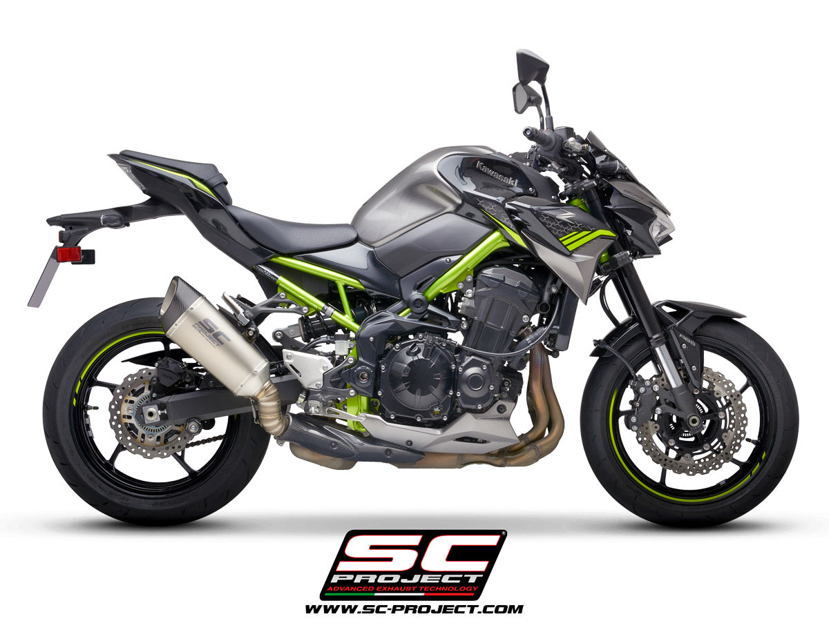 SC Project SC1-R Slip-On Exhaust for Kawasaki Z900 2020