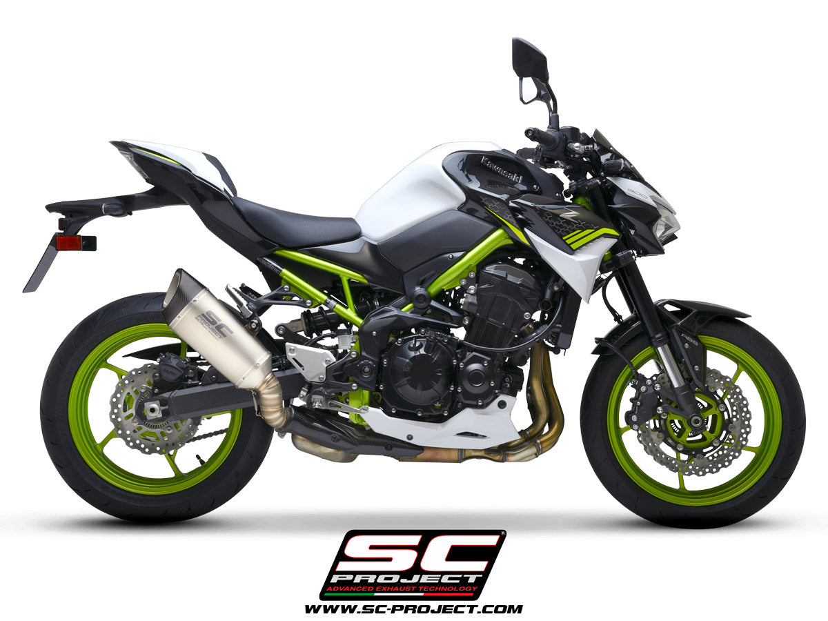 SC Project SC1-R Slip-On Exhaust for Kawasaki Z900 2020-23