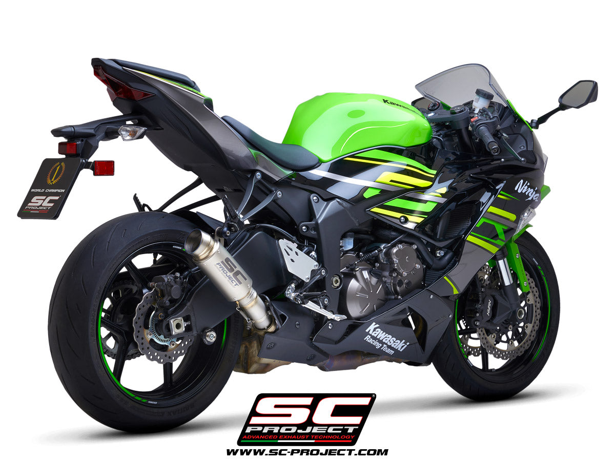 Zx6r slip outlet on exhaust