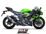 SC Project SC1-R Slip-On Exhaust For Kawasaki ZX-6R 2019-21